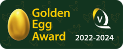 Golden Egg Award 2025 logo